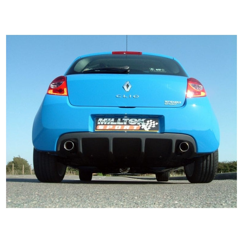 Renault Clio 3 RS - Milltek Duplex Performance Auspuff Anlage