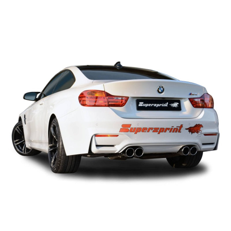 BMW M4 F82 - SUPERSPRINT DUPLEX SPORT AUSPUFF ANLAGE