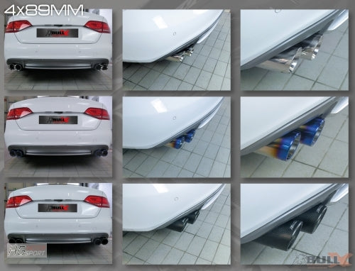 Audi S4 - EGO-X Duplex Performance Auspuff Anlage ab Kat