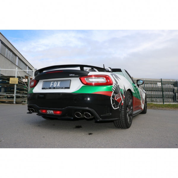 Fiat 124 Spider Abarth - Fox Duplex Performance Auspuff
