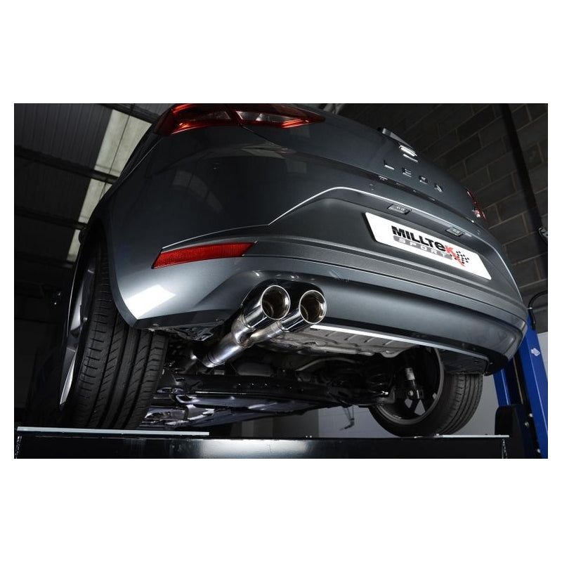 Seat Leon Fr - Milltek Ø 70mm Auspuffanlage ab Kat
