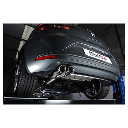 Seat Leon Fr - Milltek Ø 70mm Auspuffanlage ab Kat