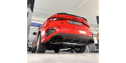 Audi S3 Limousine - Fox Duplex Performance Auspuff Anlage ab OPF Ø 76mm