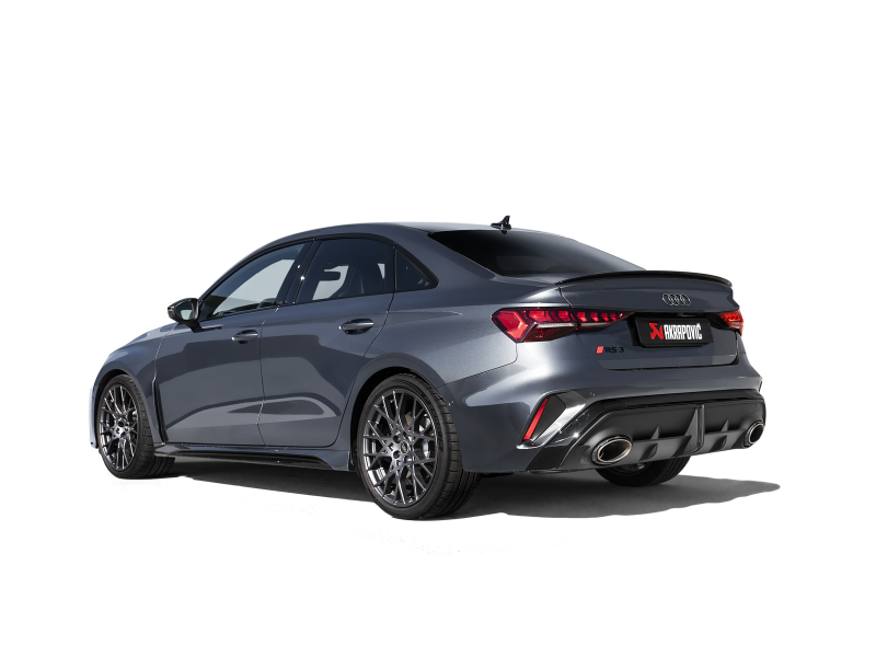 AUDI RS3 LIMOUSINE - AKRAPOVIC DUPLEX SPORTAUSPUFF ANLAGE AB OPF