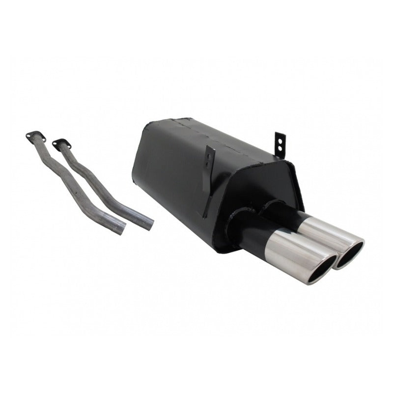 BMW E36 325i CABRIO - NOVUS SPORT AUSPUFF 2 x Ø 76MM SR