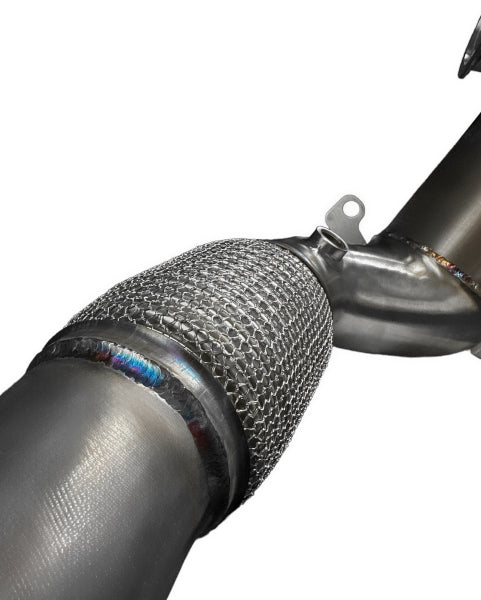 Audi A3 Sportback Quattro - Bull-X Downpipe mit 200 Zellen Sport Kat