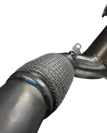 Skoda Octavia RS 245 - Bull-X Downpipe mit Zellen Sport Kat