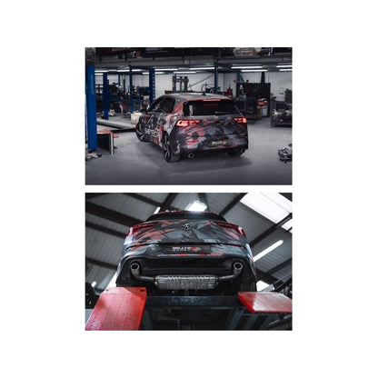 VW Golf 8 GTI Clubsport - Duplex Performance Auspuff Anlage