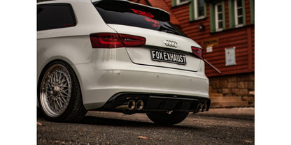 Audi A3 Sportback Quattro - Fox Duplex Performance Auspuff