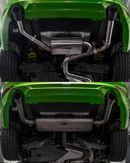 Ford Focus ST Turnier - EGO-X Duplex Performance Auspuff Anlage ab OPF