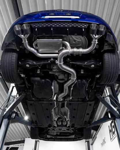 VW Golf 7.5 R - EGO-X ø 89mm Duplex Performance Auspuff Anlage ab OPF