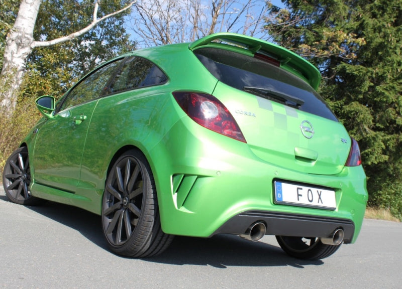 Opel Corsa D Opc Nre - Fox Duplex Performance Auspuff