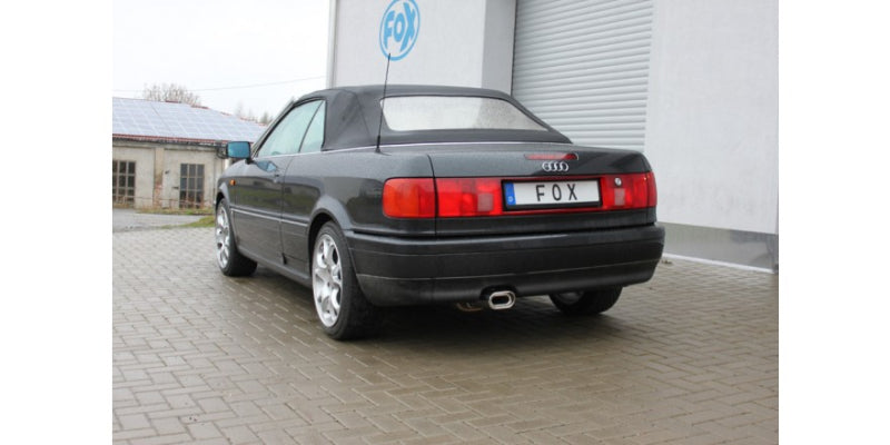 Audi 80 Cabrio - Fox Performance Auspuff