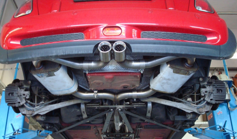 Mini Cooper S Cabrio - Fox Performance Auspuff Mittig