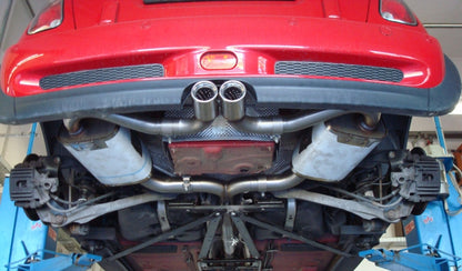 Mini Cooper S Cabrio - Fox Performance Auspuff Mittig