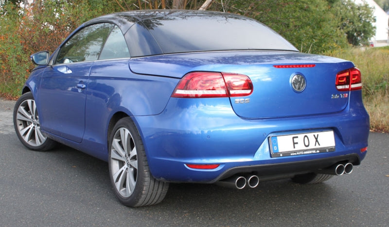 VW Eos Facelift - Fox Duplex Performance Auspuff