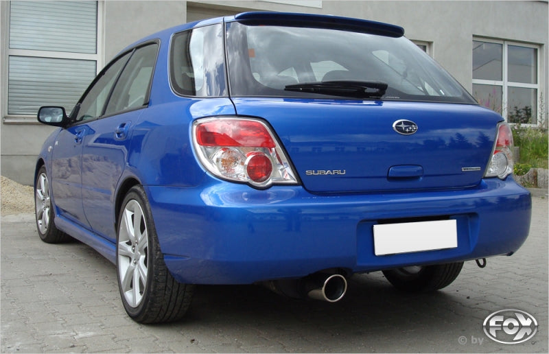 Subaru Impreza - Fox Performance Auspuff