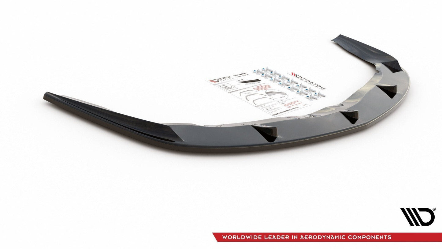 ALFA ROMEO 156 Facelift Frontspoiler Schwarz Matt Maxton Design 