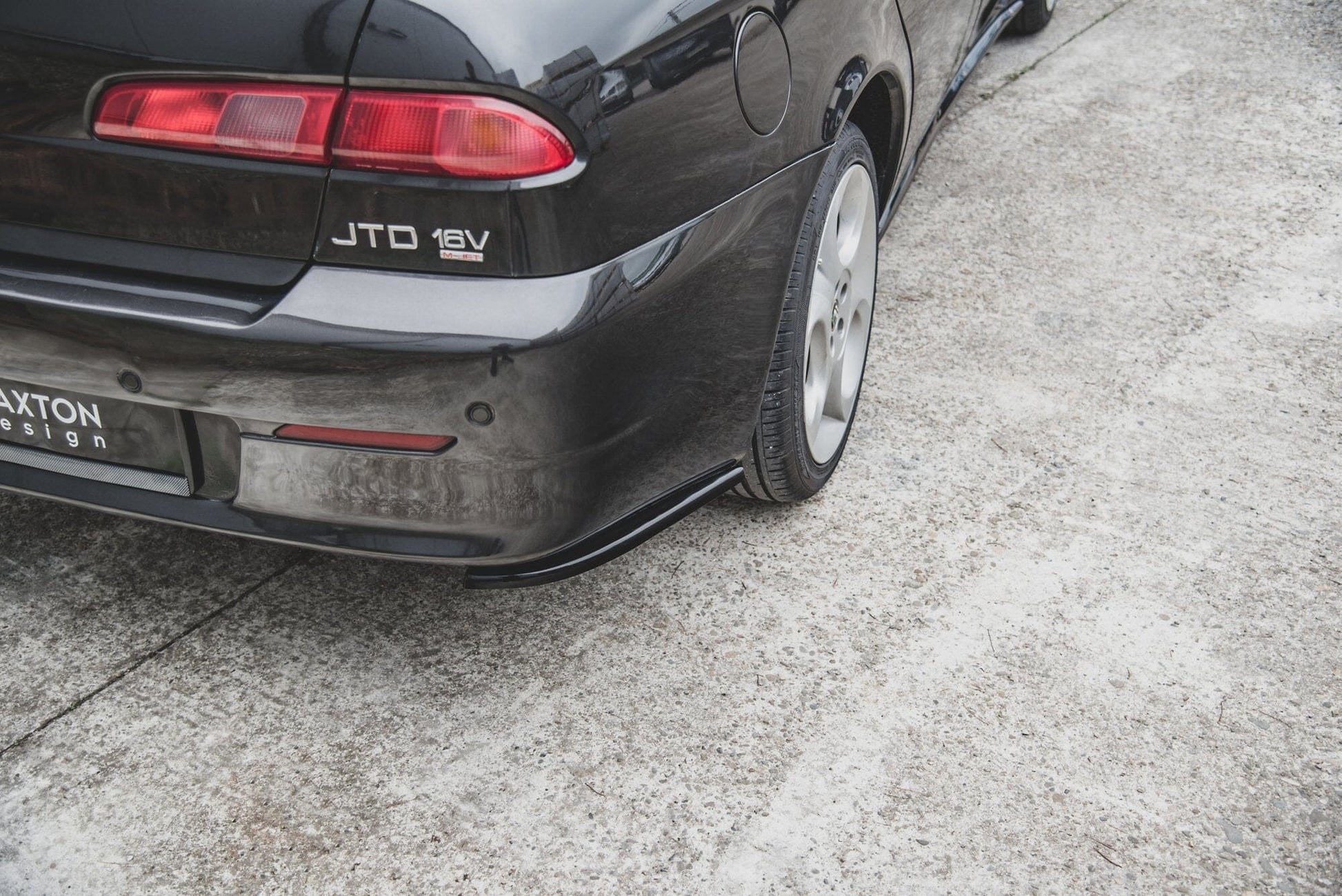 ALFA ROMEO 156 Facelift Heck Seiten Flaps Maxton Design 