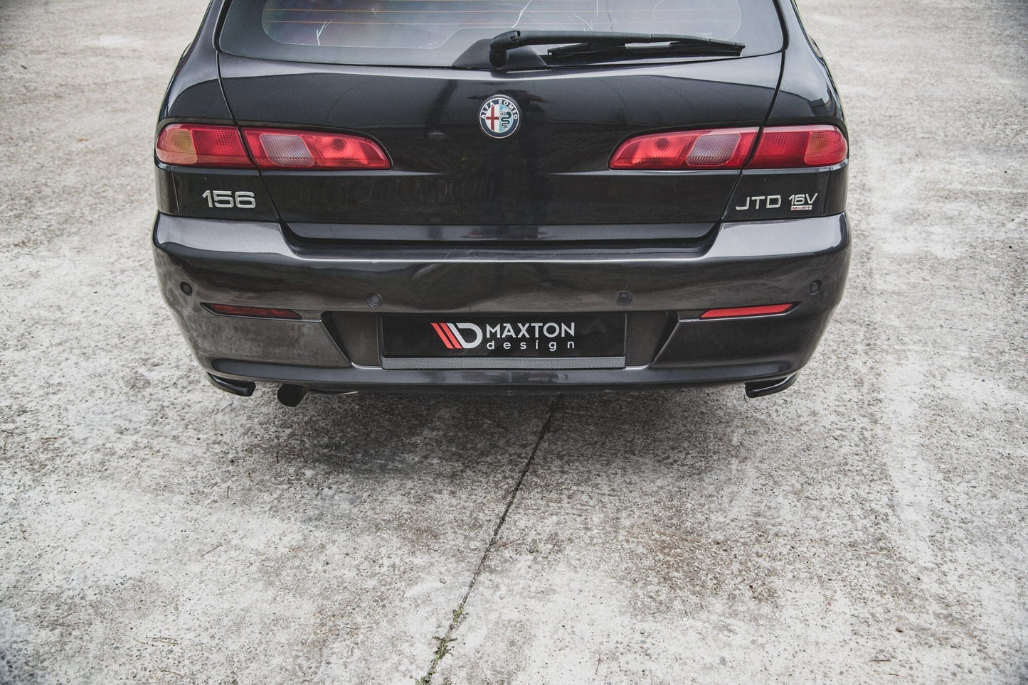 ALFA ROMEO 156 Facelift Heck Seiten Flaps Maxton Design 