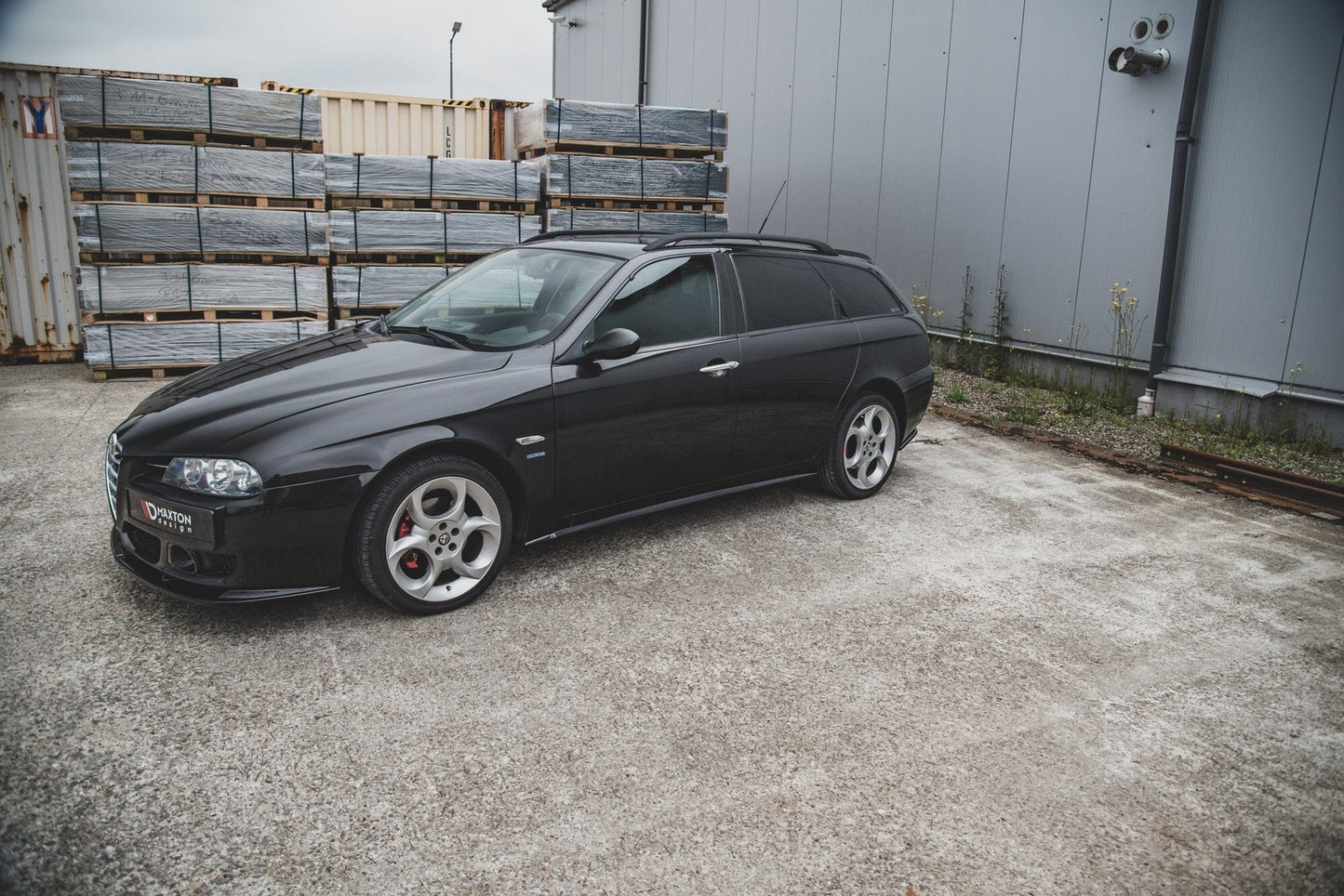 ALFA ROMEO 156 Facelift Seitenschweller Maxton Design 