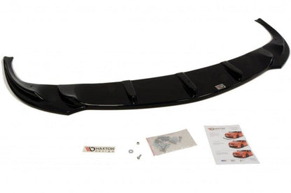 ALFA ROMEO 159 Frontspoiler V.1 Schwarz Glanz Maxton Design 