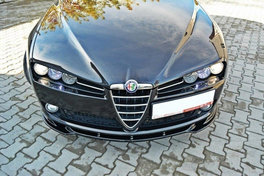 ALFA ROMEO 159 Frontspoiler V.1 Schwarz Glanz Maxton Design 
