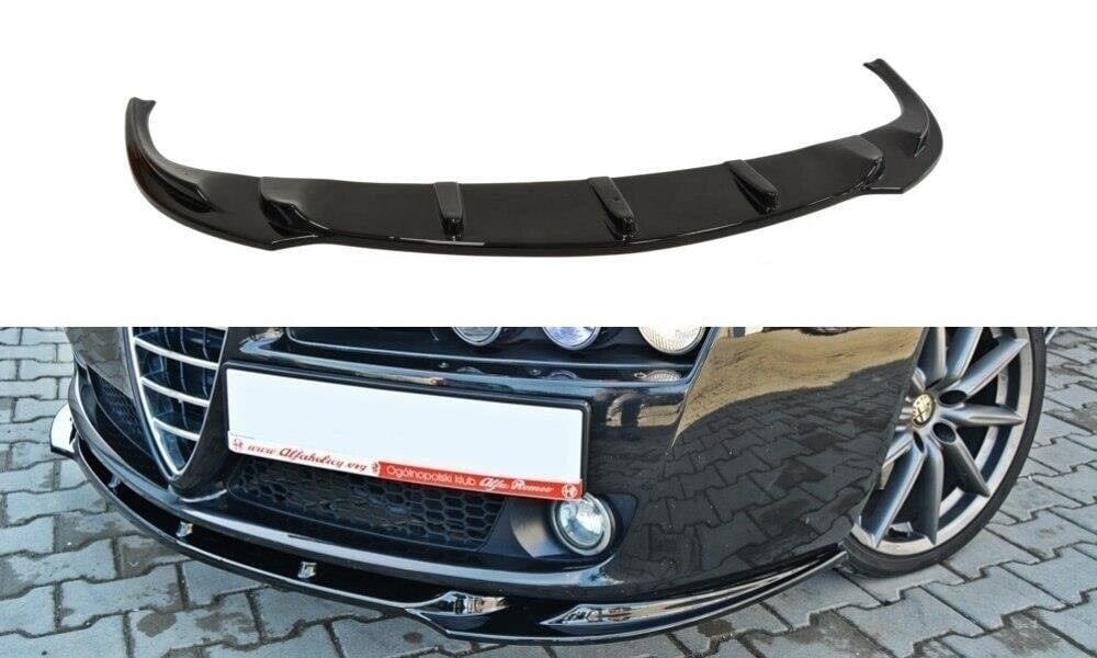 ALFA ROMEO 159 Frontspoiler V.1 Schwarz Glanz Maxton Design 