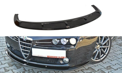 ALFA ROMEO 159 Frontspoiler V.2 Schwarz Glanz Maxton Design 