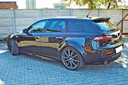 ALFA ROMEO 159 Sportwagon Heck Dachspoiler Schwarz Hochglanz Maxton Design 