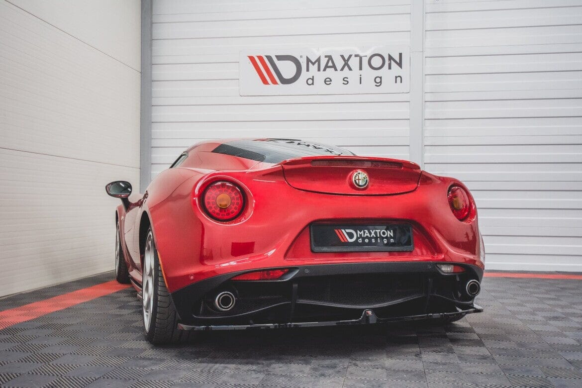 ALFA ROMEO 4C Diffusor Heck Ansatz Maxton Design 