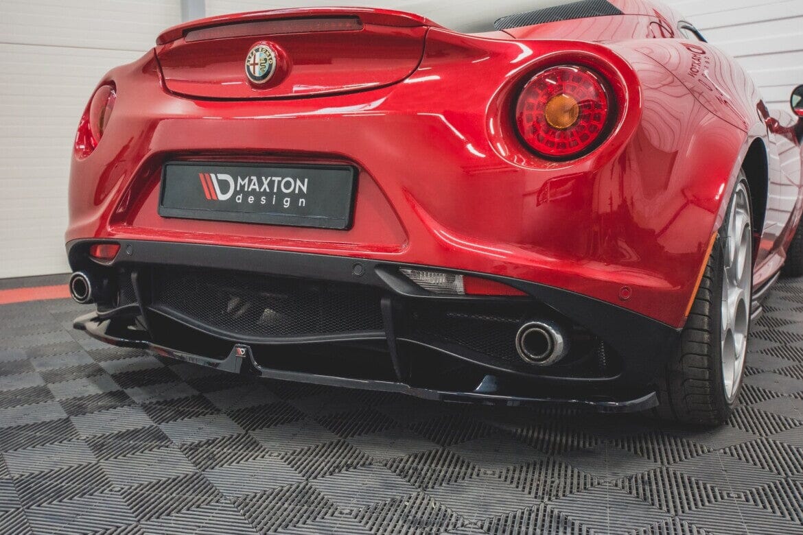 ALFA ROMEO 4C Diffusor Heck Ansatz Maxton Design 