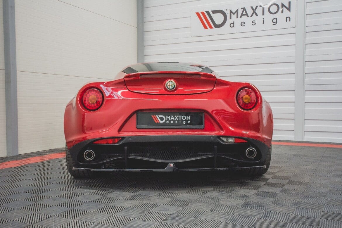 ALFA ROMEO 4C Diffusor Heck Ansatz Maxton Design 