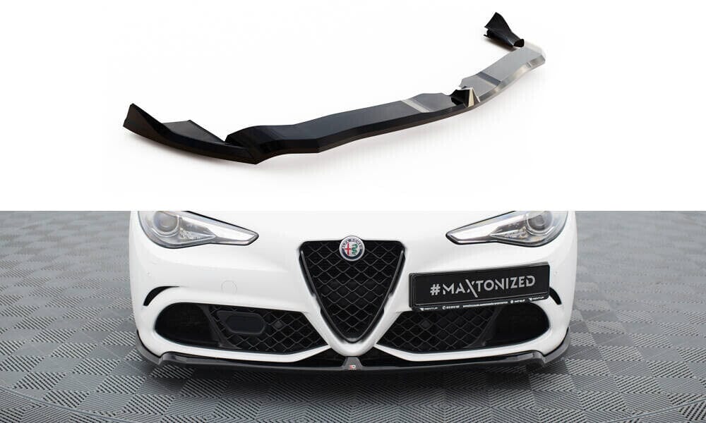 Alfa Romeo Giulia Quadrifoglio Frontspoiler Maxton Design 