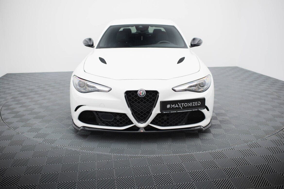 Alfa Romeo Giulia Quadrifoglio Frontspoiler Maxton Design 