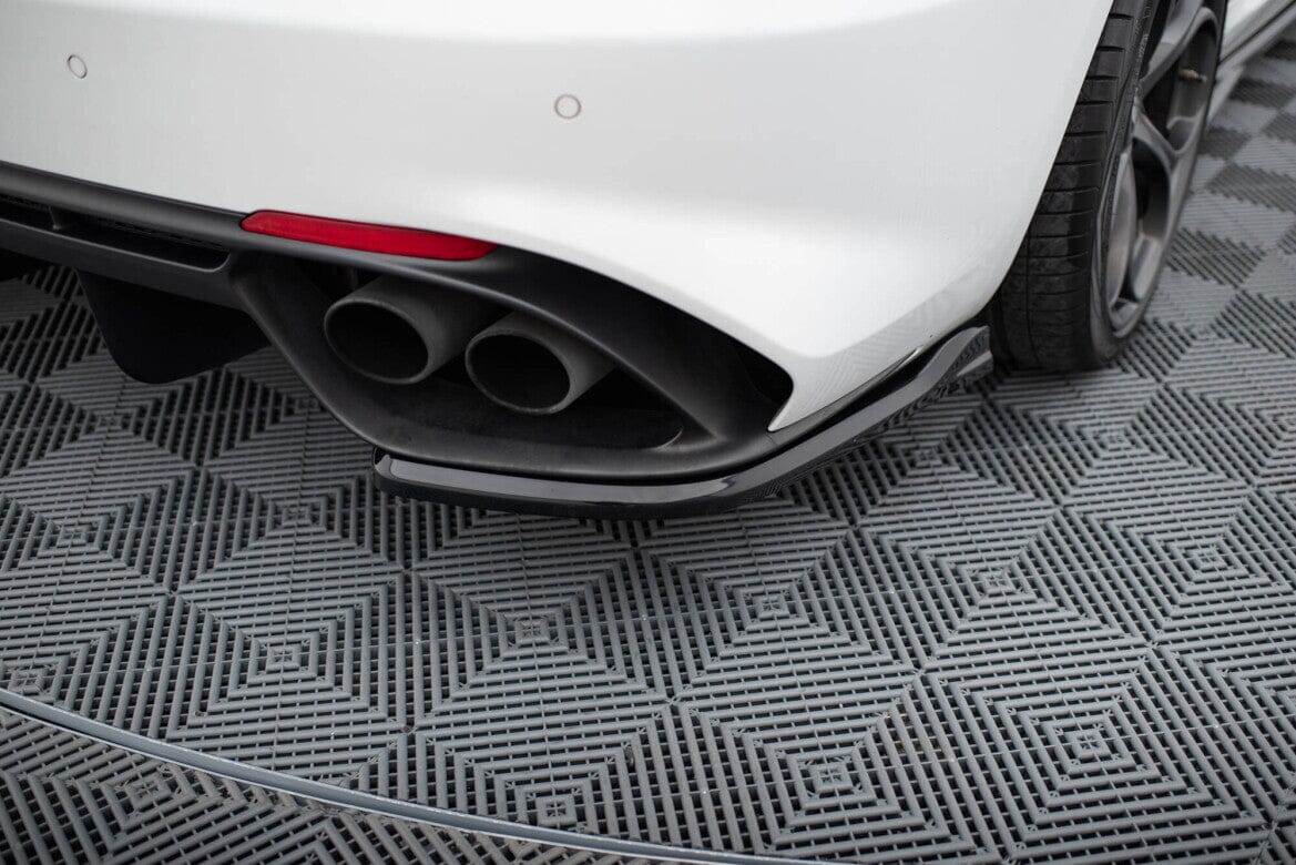 Alfa Romeo Giulia Quadrifoglio Heck Ansatz Flaps Maxton Design 