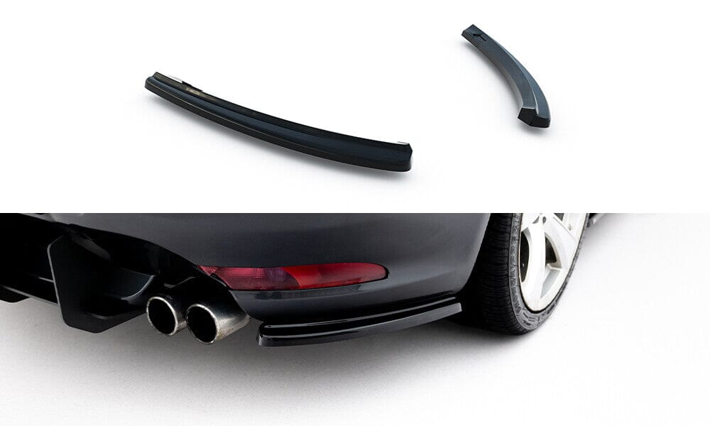 Alfa Romeo GT Heck Ansatz Flaps Schwarz Glanz Maxton Design 