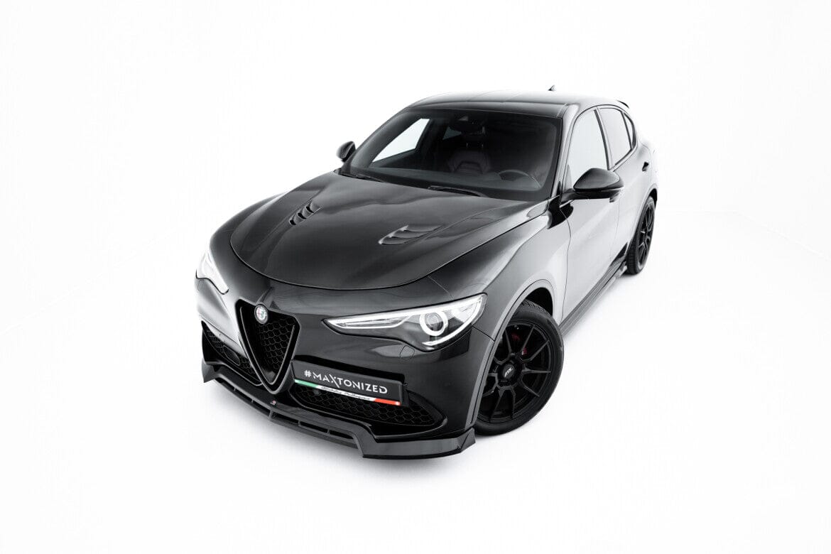 Alfa Romeo Stelvio Frontspoiler - Frontlippe V.3 Maxton Design 