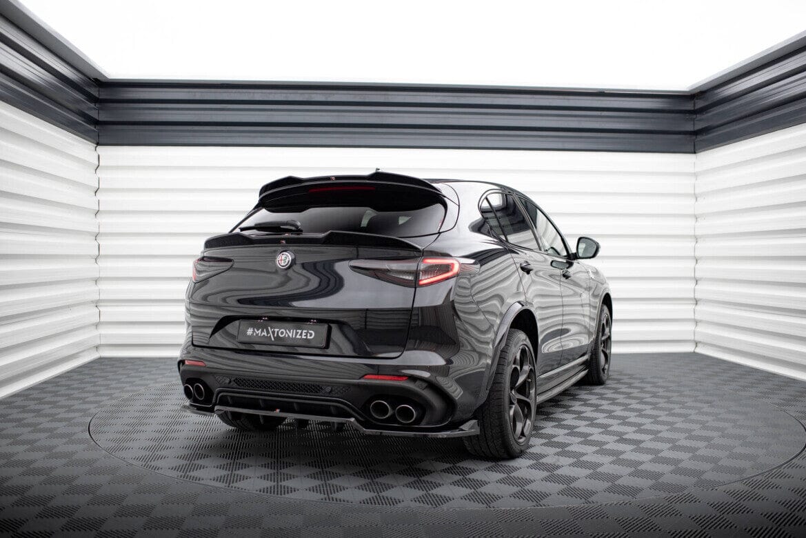 Alfa Romeo Stelvio Quadrifoglio 3D Heckspoiler Kofferraum Lippe Maxton Design 