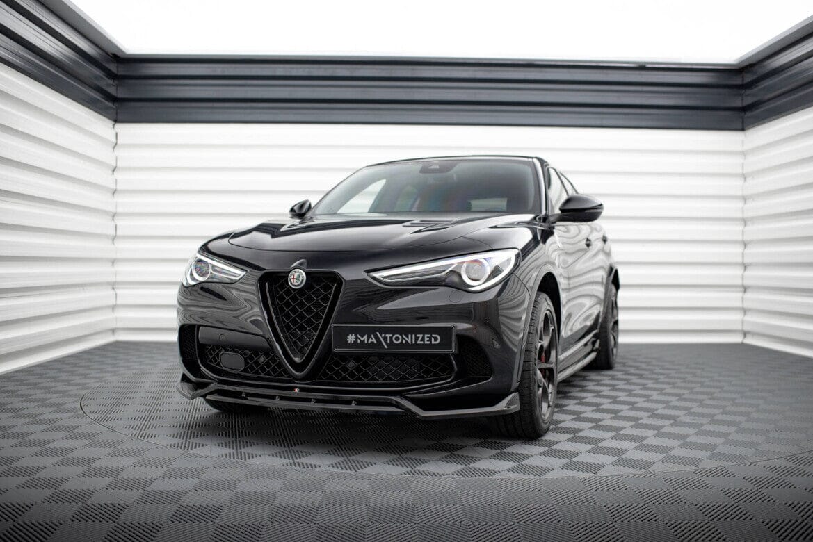 Alfa Romeo Stelvio Quadrifoglio Frontspoiler - Frontlippe Maxton Design 