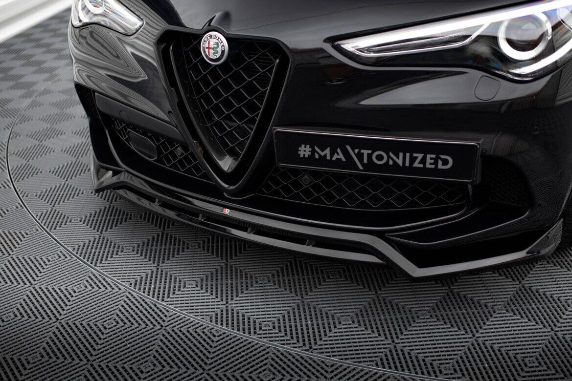 Alfa Romeo Stelvio Quadrifoglio Frontspoiler - Frontlippe Maxton Design 