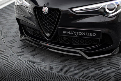 Alfa Romeo Stelvio Quadrifoglio Frontspoiler - Frontlippe Maxton Design 