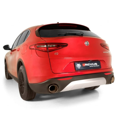ALFA ROMEO Stelvio - REMUS Duplex Sportauspuff ohne OPF REMUS 