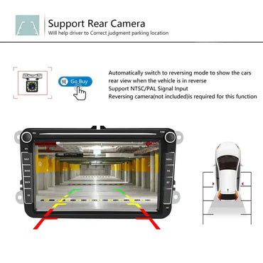 Android 12 VW Autoradio: 2-DIN, GPS, WLAN - RSHOP