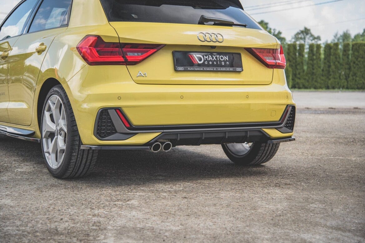 Audi A1 GB S-Line Heck Ansatz Flaps Maxton Design 