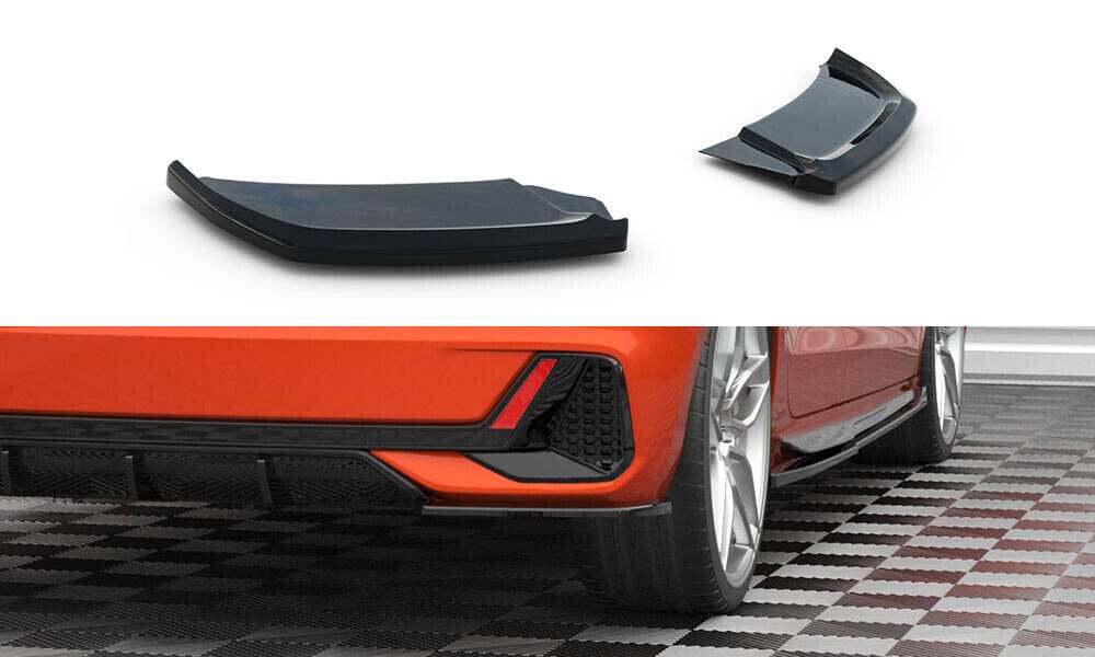 Audi A1 GB S-Line Heck Ansatz Flaps V.2 Maxton Design 