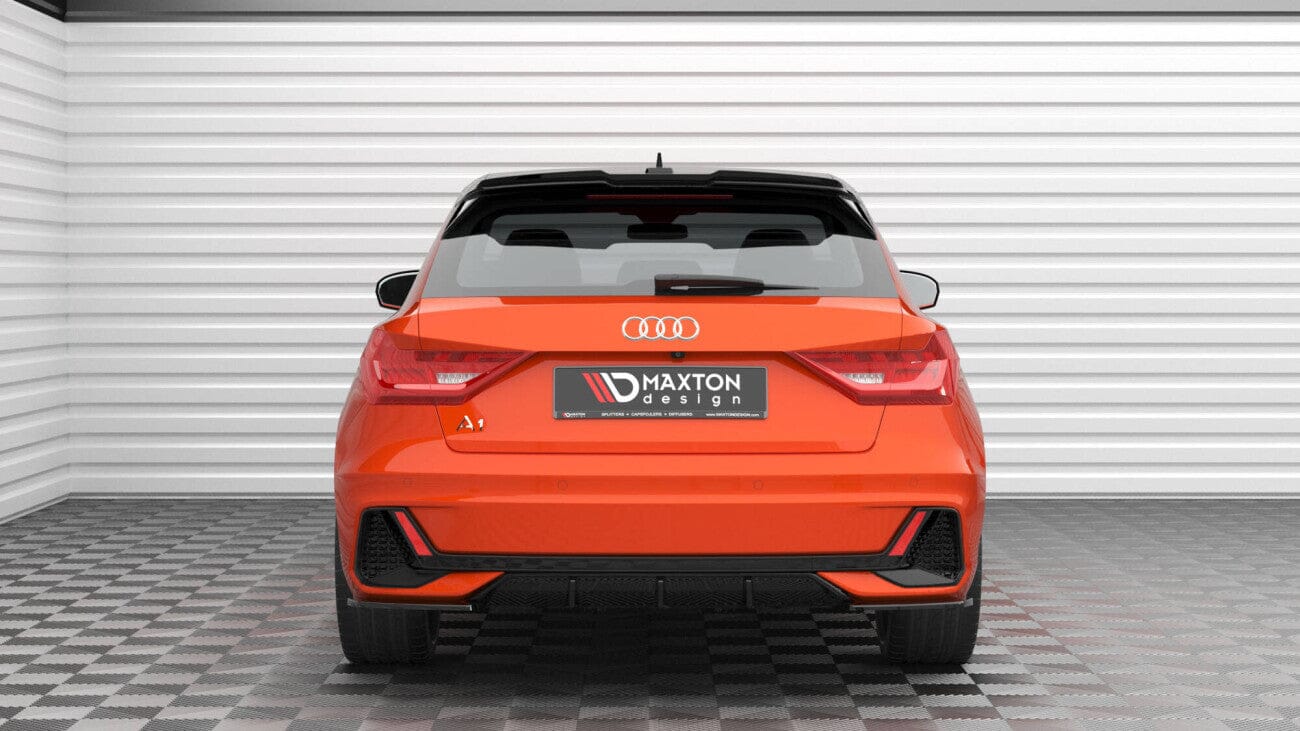Audi A1 GB S-Line Heck Diffusor Ansatz Maxton Design 