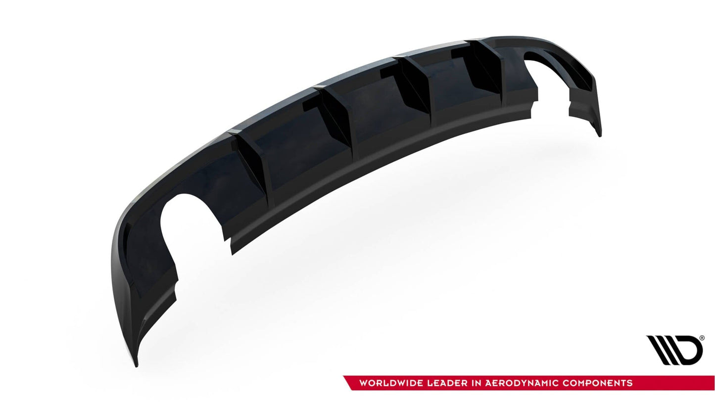 Audi A3 8V Facelift Limousine Diffusor (Einzelauspuff Links-Rechts) Maxton Design 