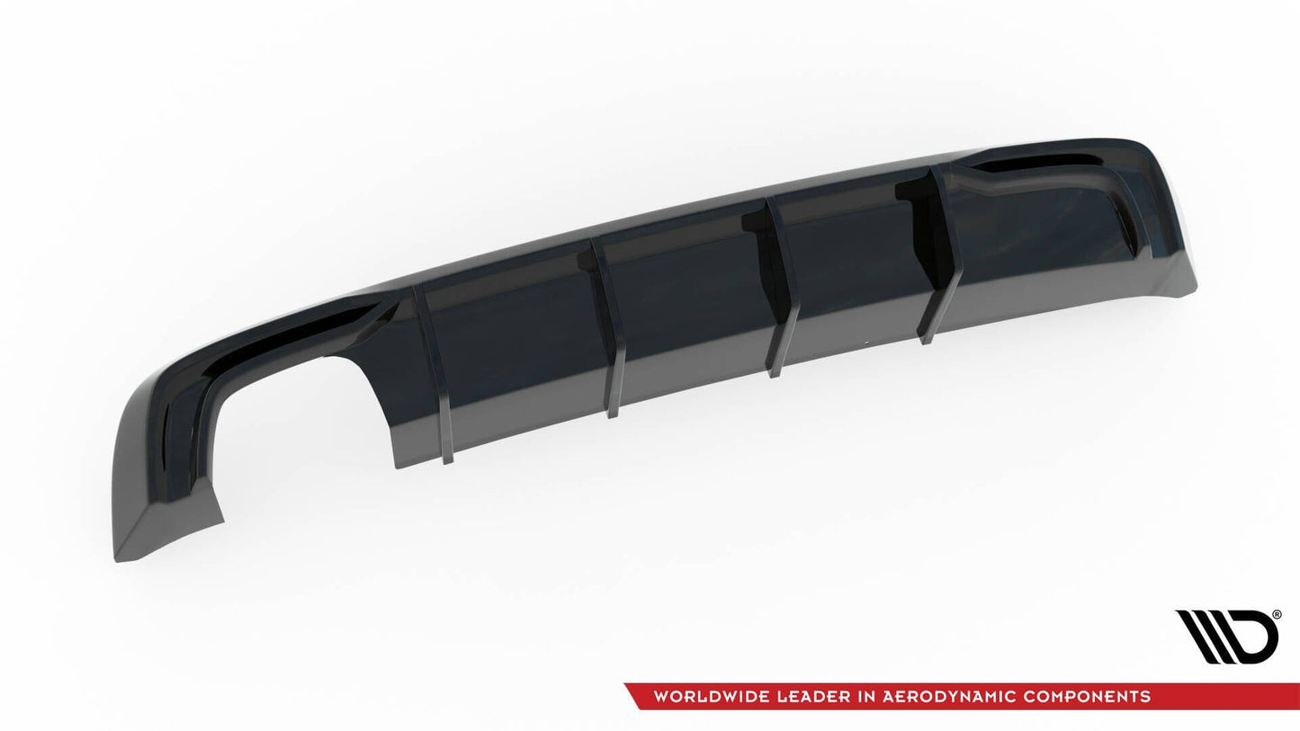 Audi A3 8V Facelift Sportback Diffusor (Doppelauspuff Links) Maxton Design 