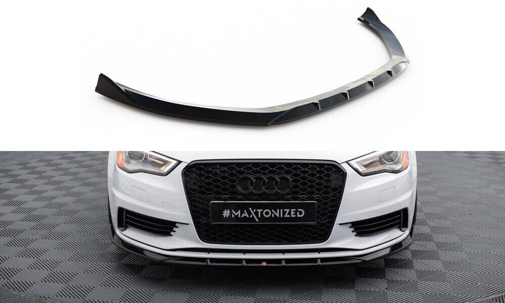 Audi A3 8V Limousine Vorfacelift Frontspoiler - Frontlippe V.1 Maxton Design 